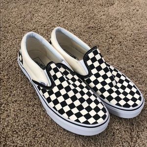 Checkered Vans